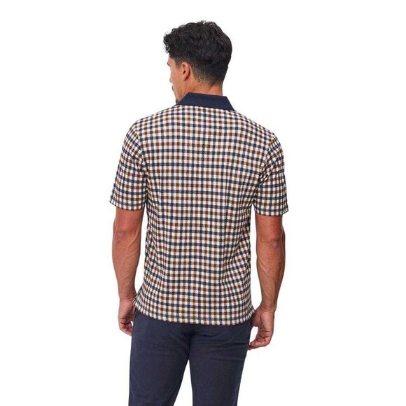 Aquascutum Mens Active Iconic Polo Shirt / Navy